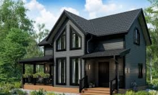 Проекты каркасных домов с террасой от 3660 рублей | Строй-Бла