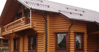 Строительство дома из оцилиндрованного бревна в Балашове - от 135928 рублей