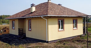 Одноэтажный дом из панелей под ключ в Балашове - Строй-Бла от 135928 рублей